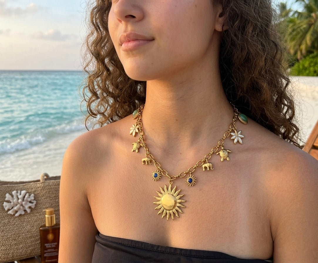 COLLIER SOLSTICE D'OR