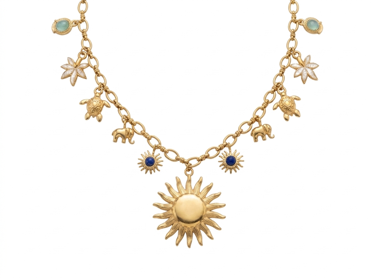 COLLIER SOLSTICE D'OR